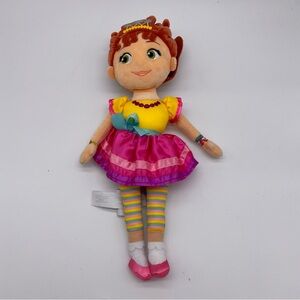 Disney Store FANCY NANCY Plush Stuffed Doll 14 Inch